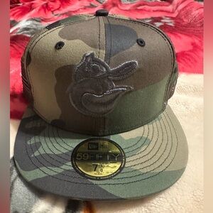 Baltimore Orioles Salute to service camo hat
